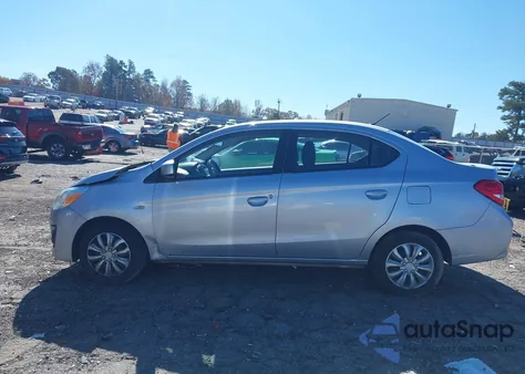 2017 Mitsubishi Mirage G4 Es from USA, damaged, VIN ML32F3FJ2HH004642